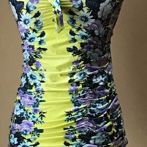 Women’s Sea Folly swim top medium 36C floral